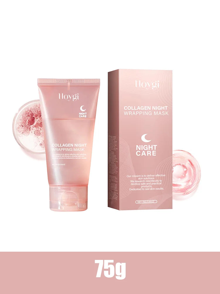 Hoygi 75G Collagen Tearing Facial Mask Gently Cleanses, Exfoliates, Moisturizes, Skin Care and Brightens facial mask