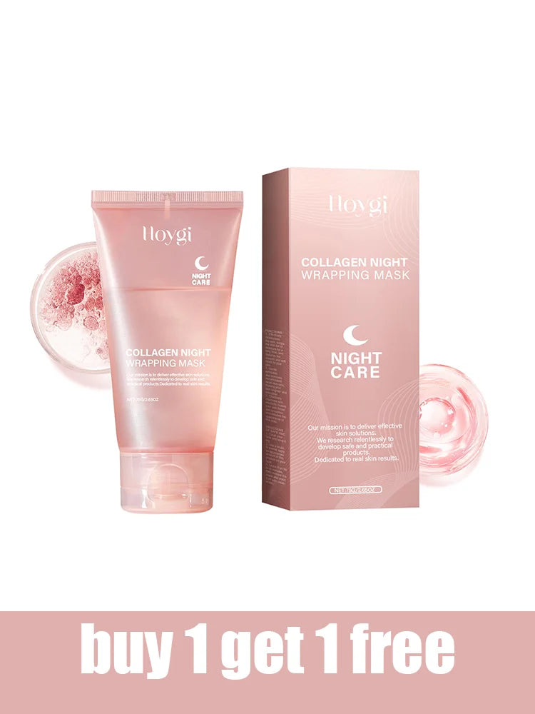 Hoygi 75G Collagen Tearing Facial Mask Gently Cleanses, Exfoliates, Moisturizes, Skin Care and Brightens facial mask
