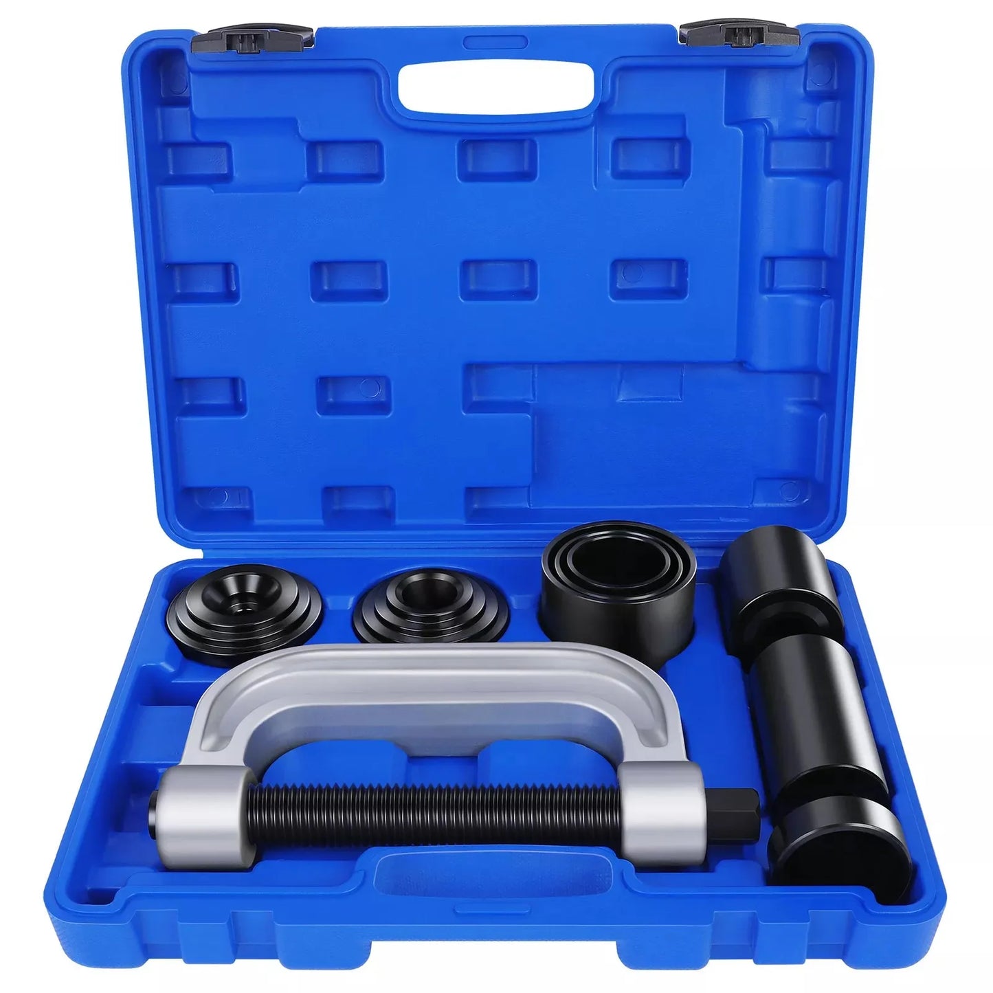 OMT Heavy Duty 4 in 1 Ball Joint Press U Joint Removal Tool Kit w 4x4 Drive Adapters