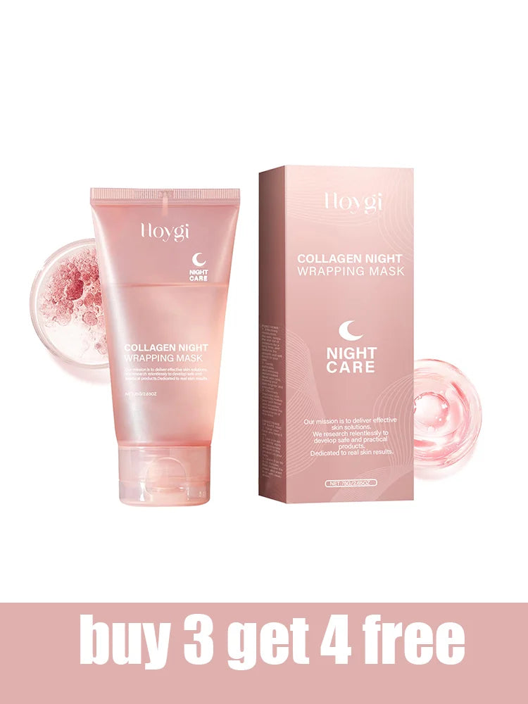 Hoygi 75G Collagen Tearing Facial Mask Gently Cleanses, Exfoliates, Moisturizes, Skin Care and Brightens facial mask