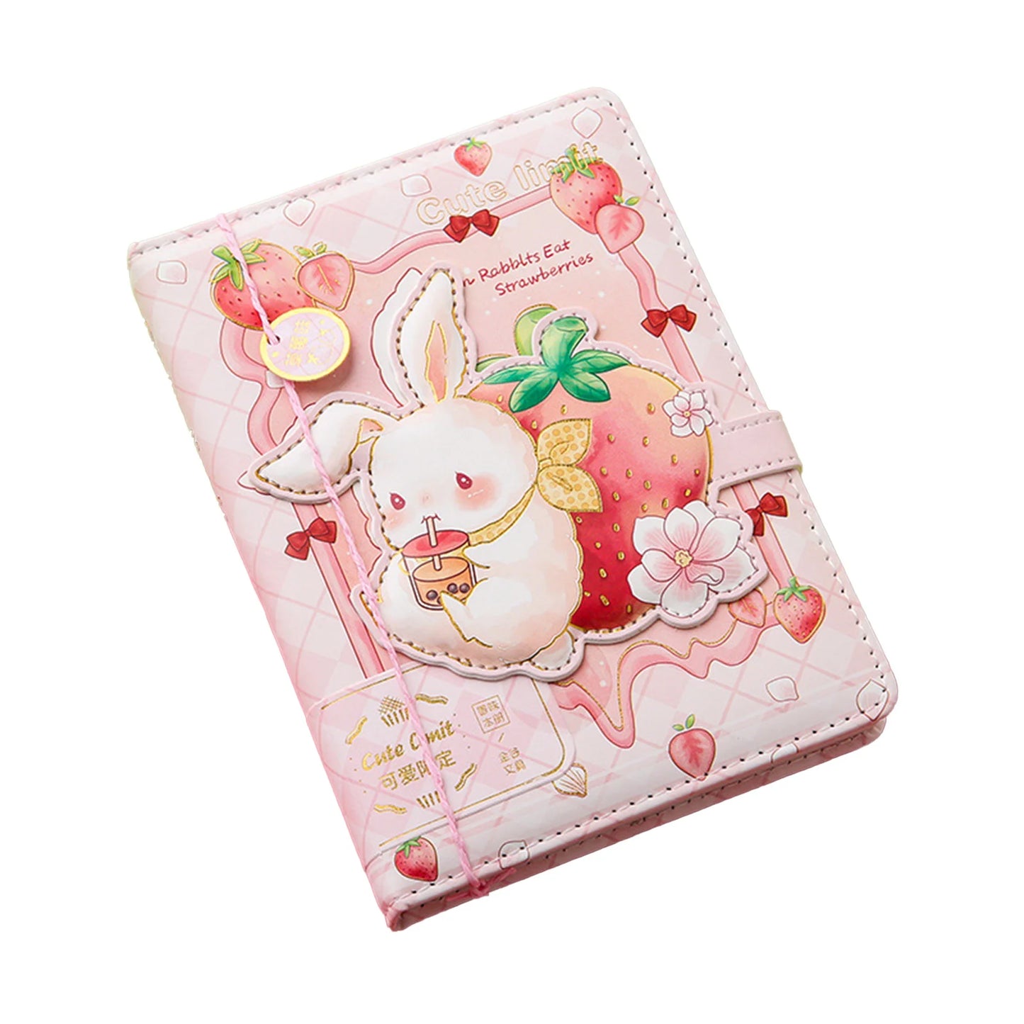 36k Notebook Cute Girl 112 Color Page with Magnetic Buckle Exquisite Hand Ledger Diary Student Stationery Notepad Creative gifts