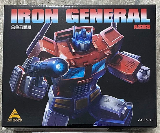 New AS TOYS AS-08 C-level Commander AS-08B AS08C Black Purple KO SS86 OP Prime Action Figure Model Statue Collection Toy