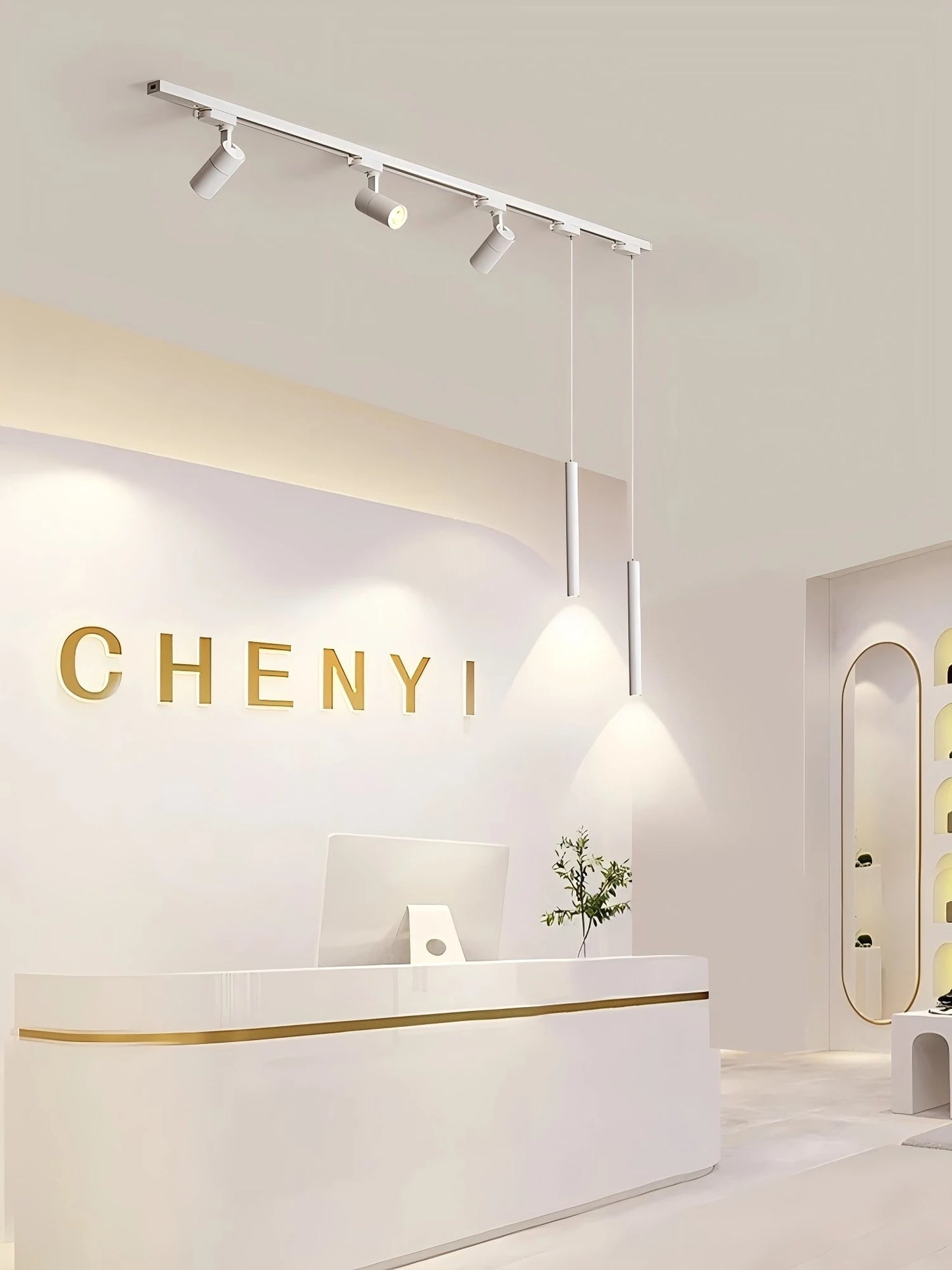 Surface mounted track lights, spotlights, LED restaurant chandeliers, living rooms without main lights, bar lamps, desk lamps