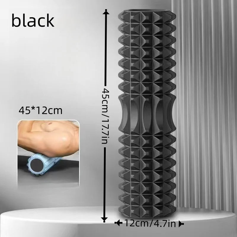 Solid Foam Roller Yoga Mat Muscle Fascia Relaxation Massage Stick for Fitness And Stretching