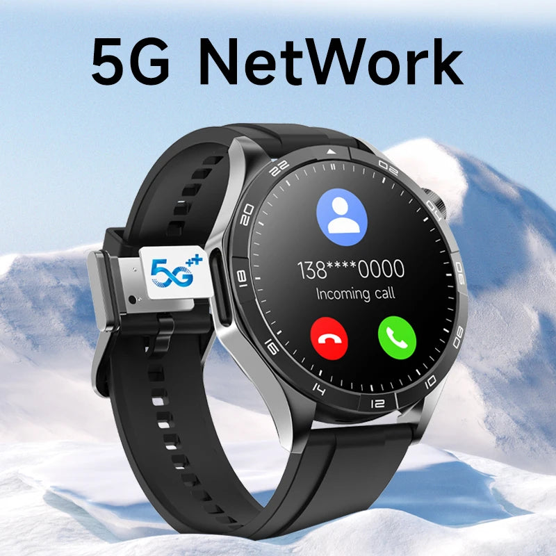 US Version Smart Watches 5G LTE Android Smartwatch Amoled With Dual Camera Sim Card Solt GPS Position WIFI connect Video Call