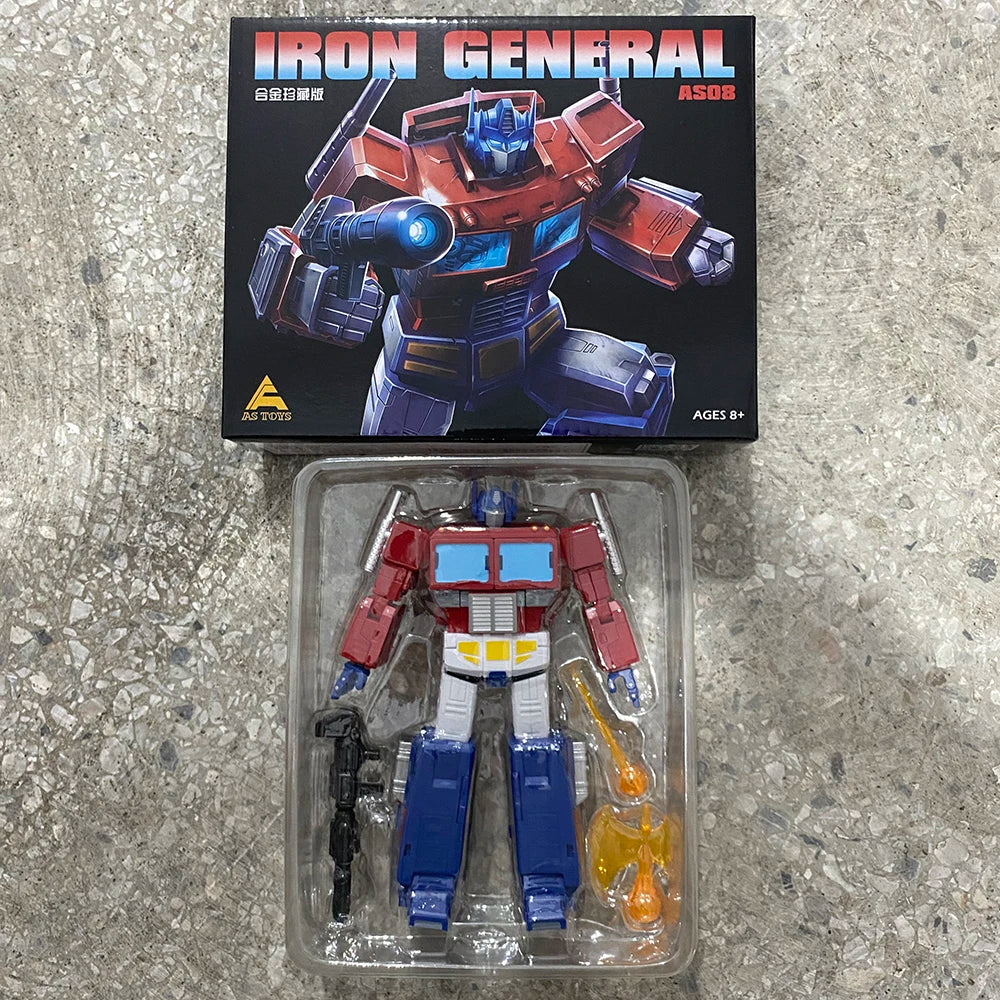 New AS TOYS AS-08 C-level Commander AS-08B AS08C Black Purple KO SS86 OP Prime Action Figure Model Statue Collection Toy