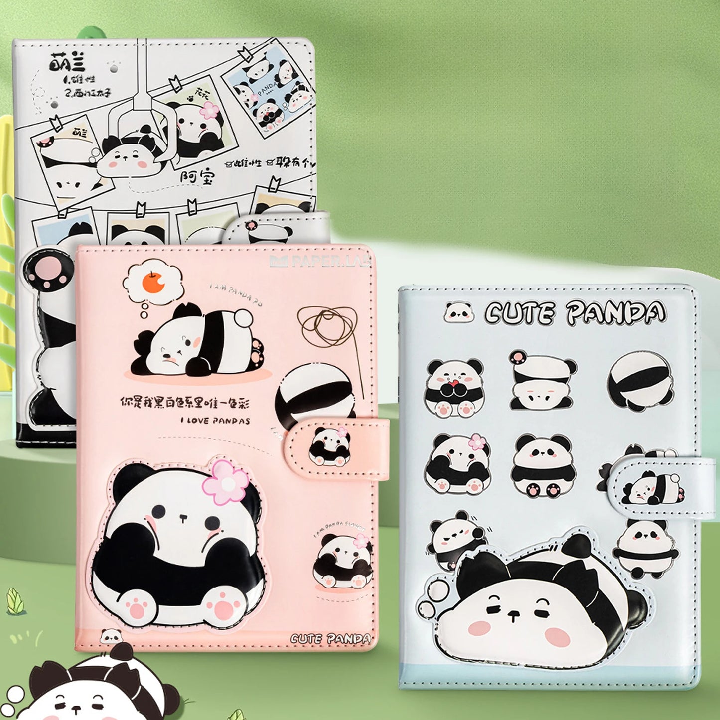 Cute Agenda Organizer Diary Notebook Panda Notepad Weekly Planner Calendar Journal Stationery Note Book school supplies gifts