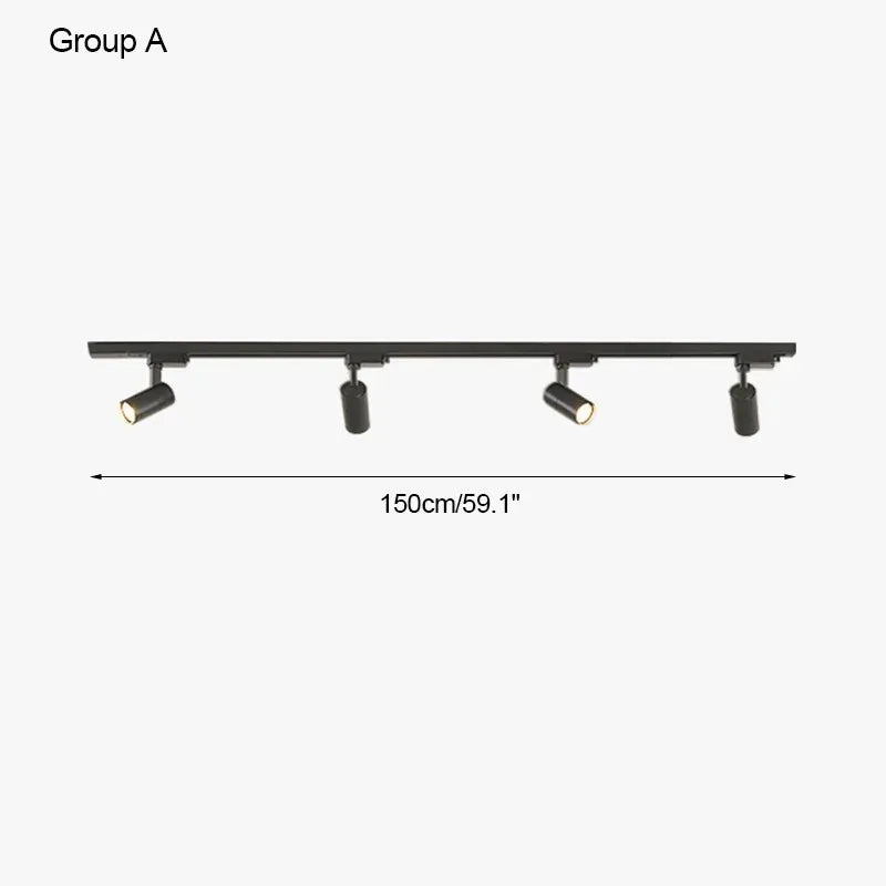 Surface mounted track lights, spotlights, LED restaurant chandeliers, living rooms without main lights, bar lamps, desk lamps