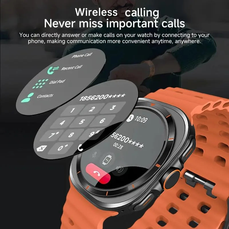 2025 New Multifunctional Men Women's Smartwatch with Call Function, Touch Screen Smart Watch,Waterproof Fitness Activity Tracker