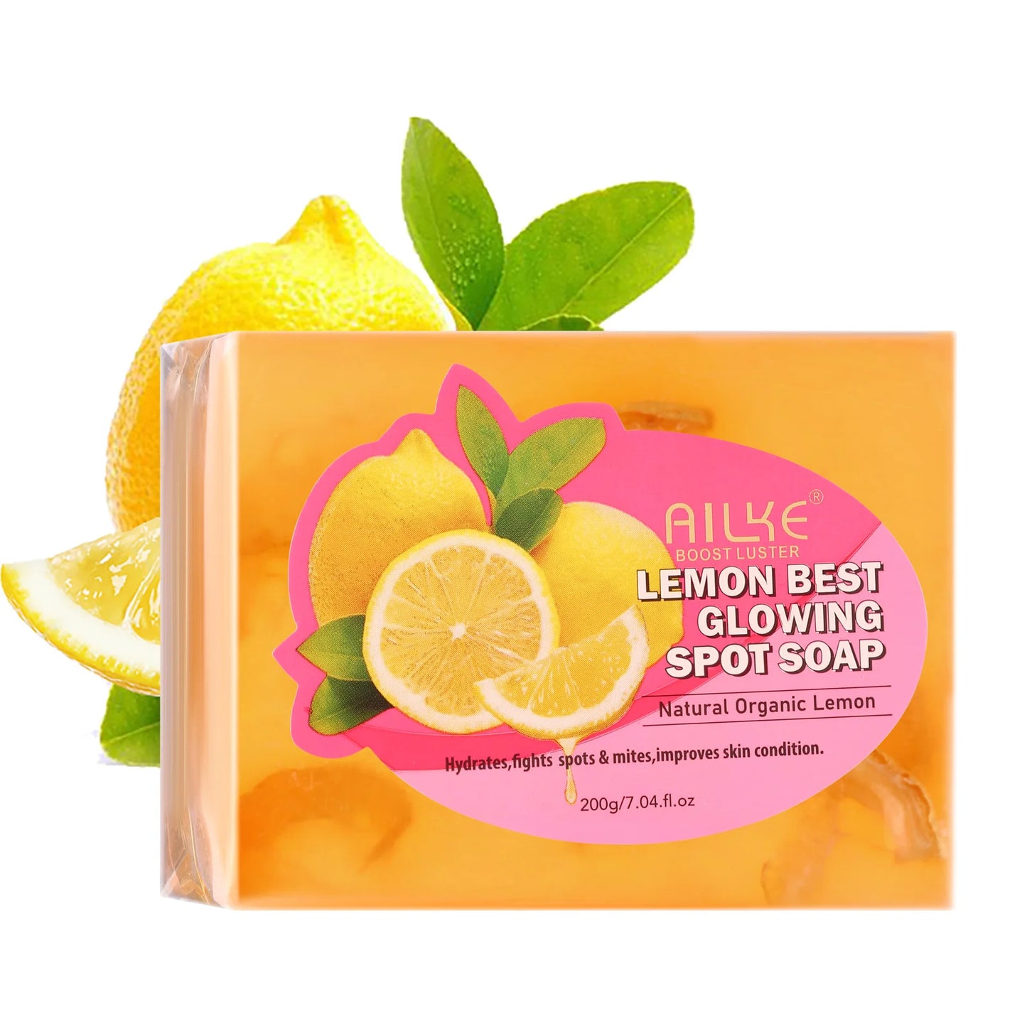 AILKE Natural Skin Cleansing Set, Cleanses Darkness, Stains, Moisturizes, Lightening, Smooth, Improve Rough and Dry Skin