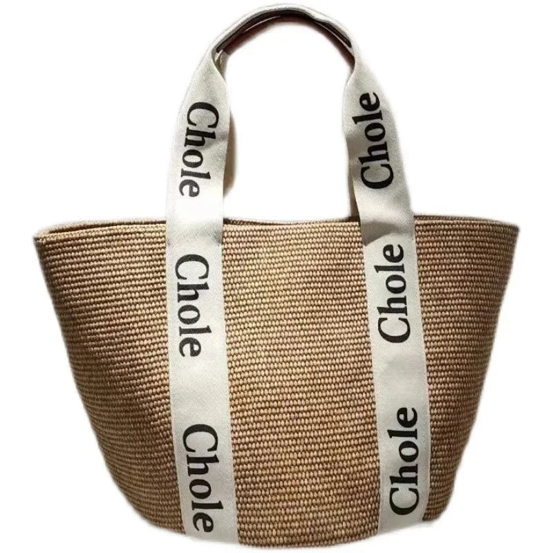 Fashionable Straw Weave Beach Bag Women's Summer Basket Bag New Style Motorcycle Equipment Accessories From China Mainland