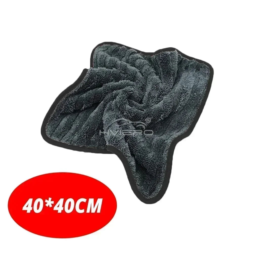 Car Wash Towels Thickened Coral Mantianxing Twisted Braided Recommend Cloth Special Velvet Water Absorbent Wipes Cleaning Curing