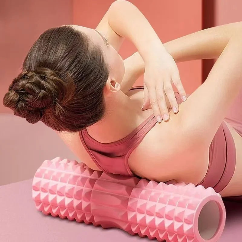 Solid Foam Roller Yoga Mat Muscle Fascia Relaxation Massage Stick for Fitness And Stretching