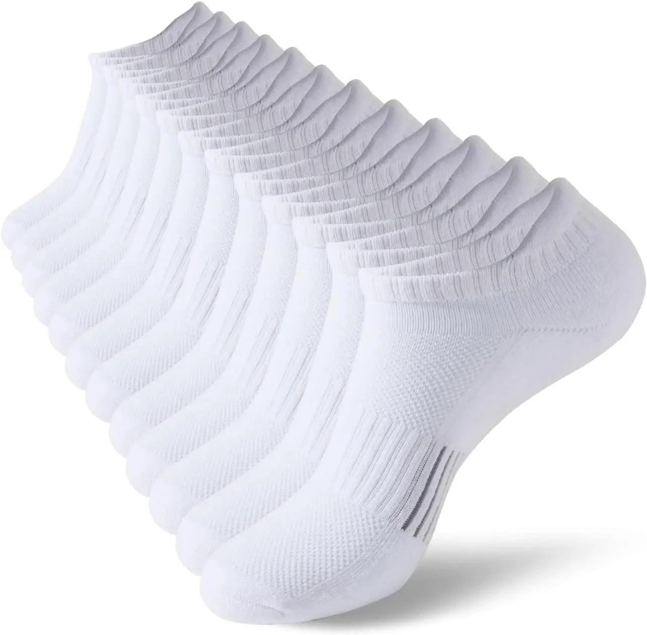 Running Ankle Socks for Women Athletic Cotton Cushioned 5-6 Pairs Workout No Show Socks Women