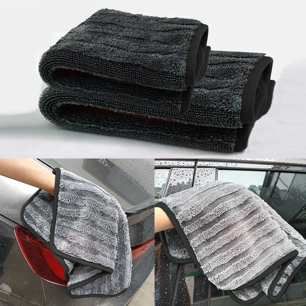 Car Wash Towels Thickened Coral Mantianxing Twisted Braided Recommend Cloth Special Velvet Water Absorbent Wipes Cleaning Curing