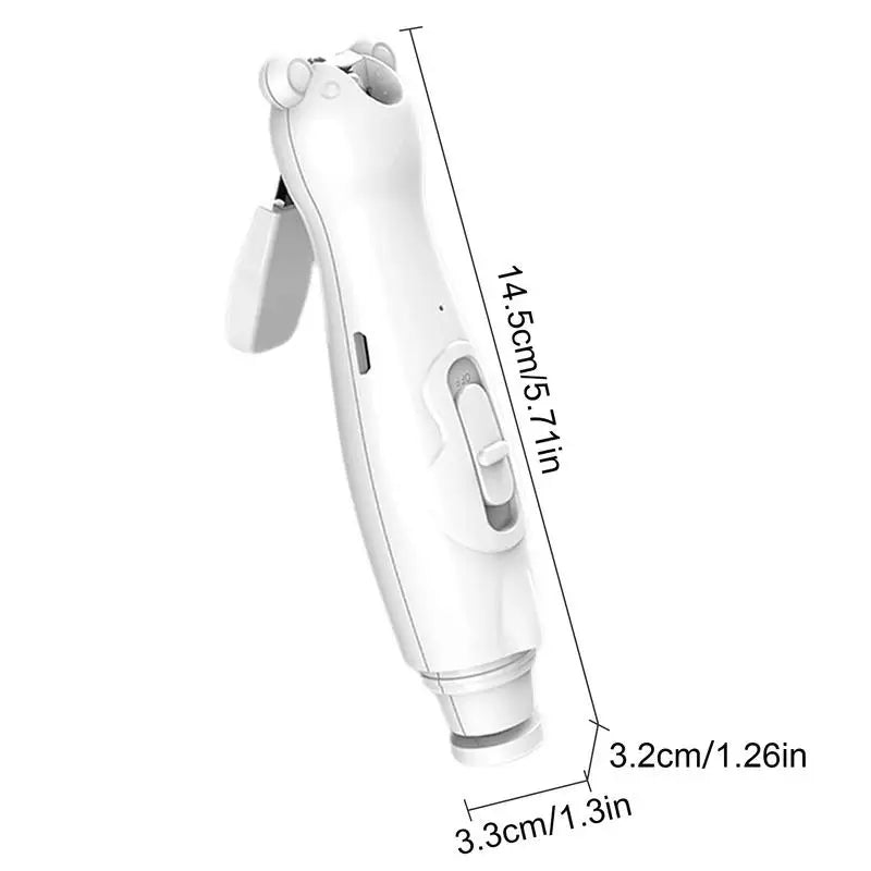 Baby Nail Trimmer Nail Clippers Toddler Nail Trimmer Nail Grinder Rechargeable With LED Lights Nail Clipper Nail Care Set For
