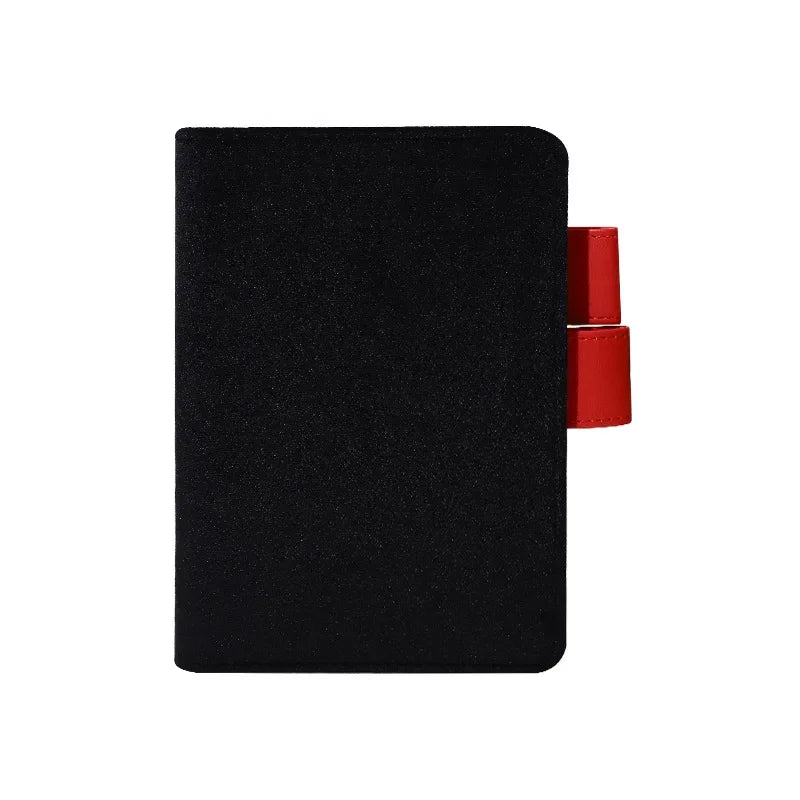 Fromthenon Pure Color Notebook Cover A5 A6 Hobo Planner Book Cover Fabric Art Notebook Shell Student Diary School Stationery