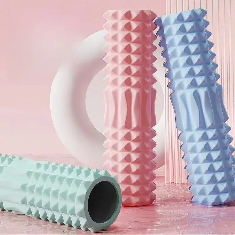 Solid Foam Roller Yoga Mat Muscle Fascia Relaxation Massage Stick for Fitness And Stretching