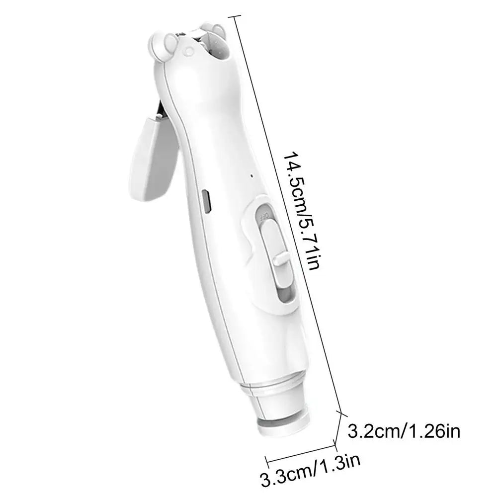 Baby Nail Trimmer Nail Clippers Toddler Nail Trimmer Nail Grinder Rechargeable With LED Lights Nail Clipper Nail Care Set For