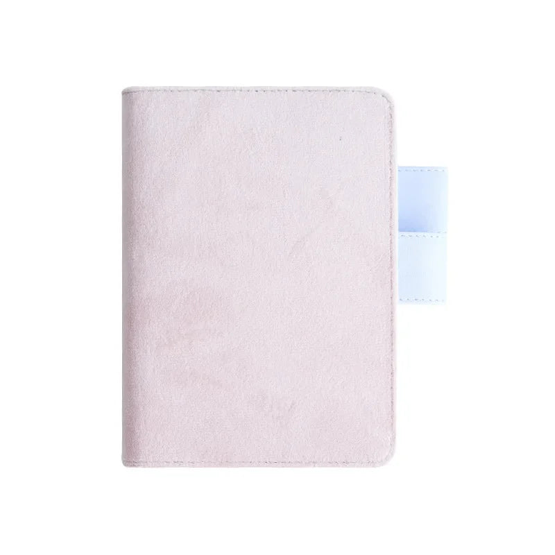 Fromthenon Pure Color Notebook Cover A5 A6 Hobo Planner Book Cover Fabric Art Notebook Shell Student Diary School Stationery