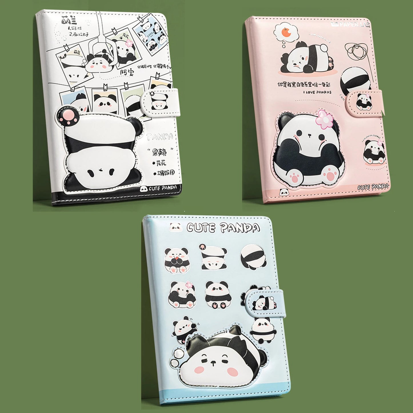 Cute Agenda Organizer Diary Notebook Panda Notepad Weekly Planner Calendar Journal Stationery Note Book school supplies gifts