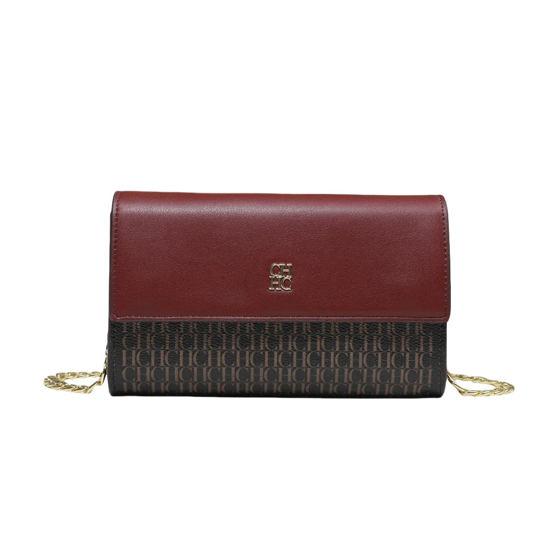CH Letter Elements Color Blocked Women's Crossbody Bag Women's Chain Bag Exquisite Craftsmanship Light Luxury Design Chain Bag