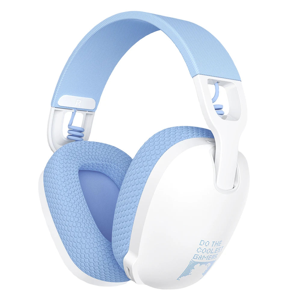 Wireless Headset 2.4GHz/BT 5.3/Wired Over Ear Headphones with Noise Canceling Microphone Gamer Headphones for PS4/PC/Laptop
