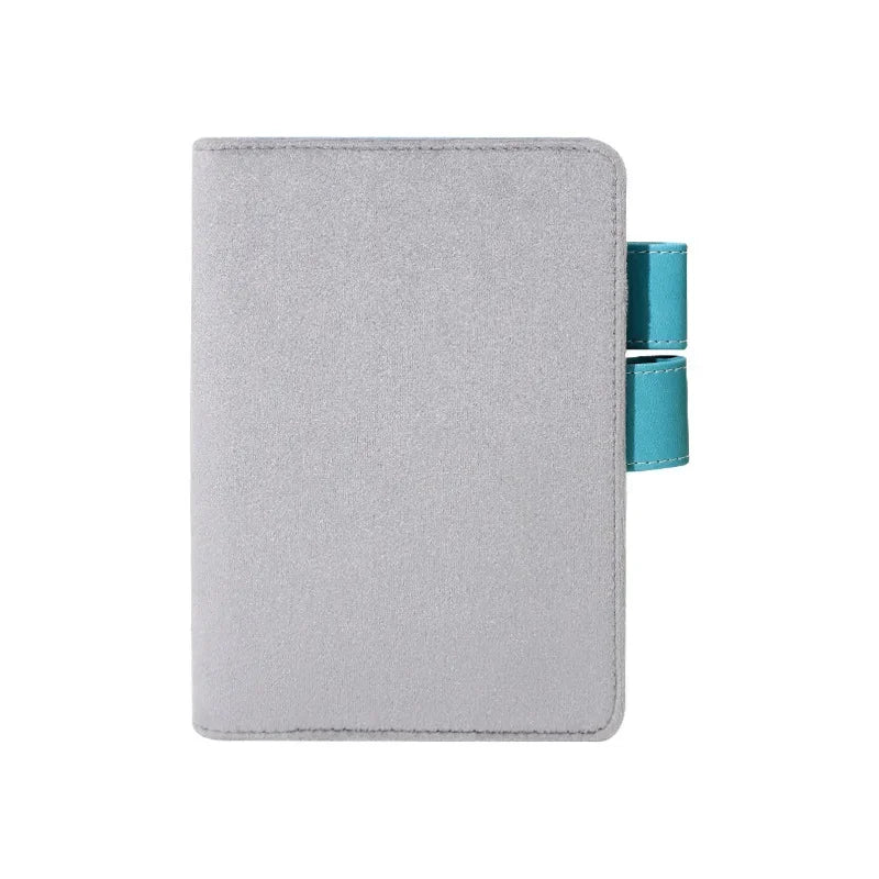 Fromthenon Pure Color Notebook Cover A5 A6 Hobo Planner Book Cover Fabric Art Notebook Shell Student Diary School Stationery