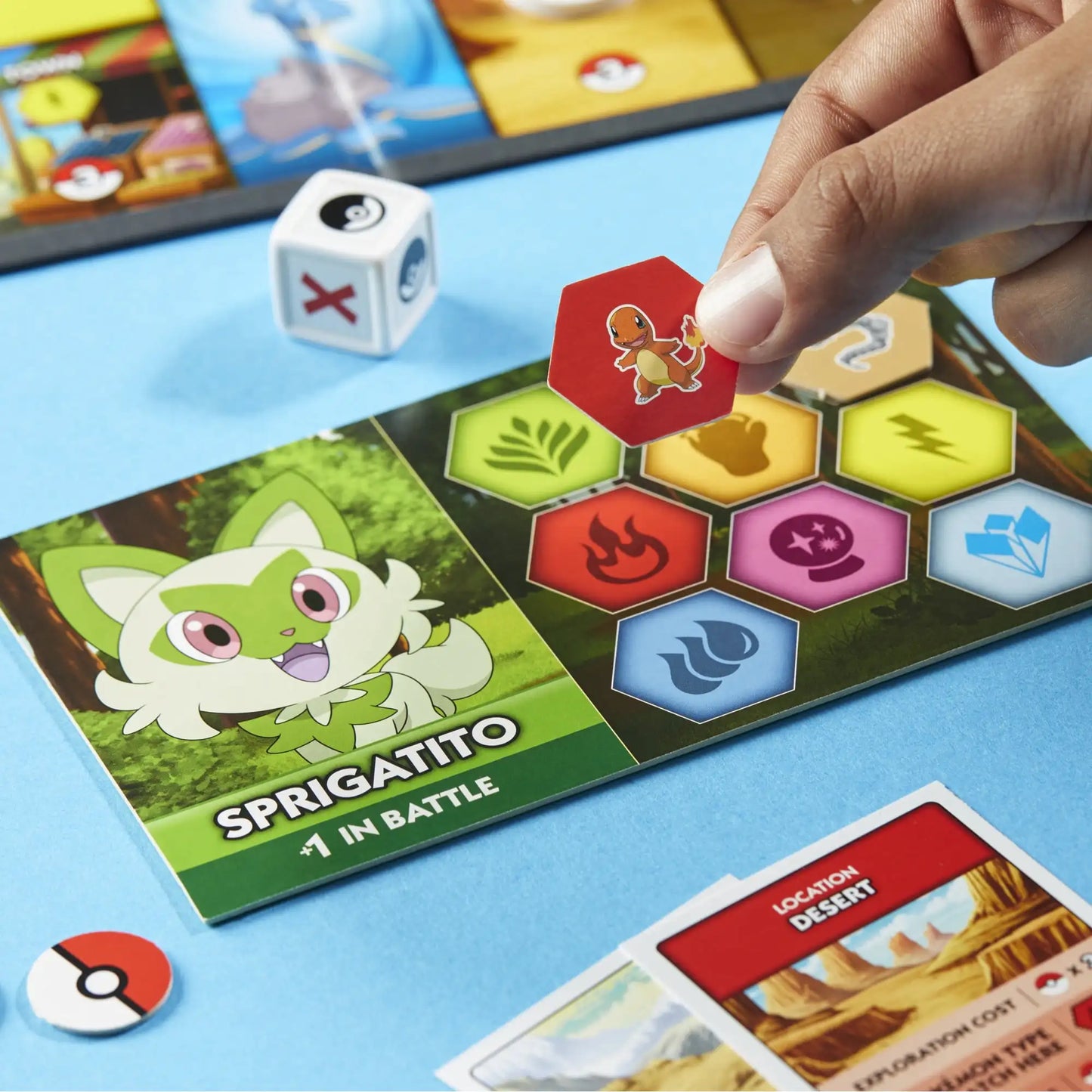 Pokémon Edition Board Game, Games for Pokémon Fans, Kids Ages 8+