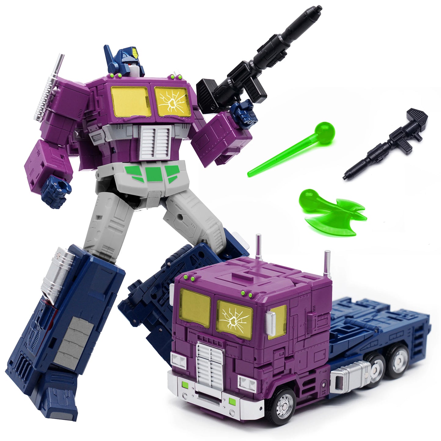New AS TOYS AS-08 C-level Commander AS-08B AS08C Black Purple KO SS86 OP Prime Action Figure Model Statue Collection Toy