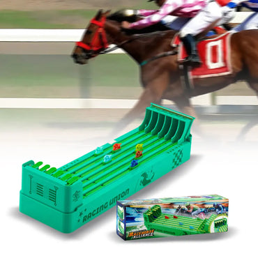 Horse Race Board Game Electronic Desktop Game Battery Powered Horse Racing Machine Set Interactive Family Party Toy