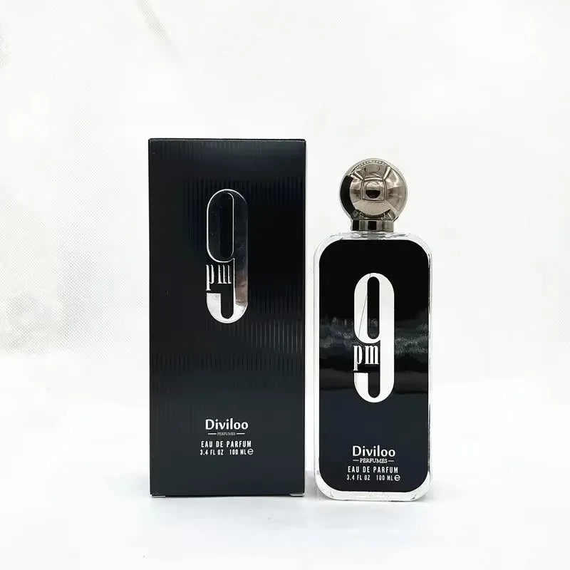 100ml/ 3.4oz 9pm 9am Men's Perfume Light Fragrance Fragrance Women's Unisex Parfum Long Lasting Charming Charm Gift