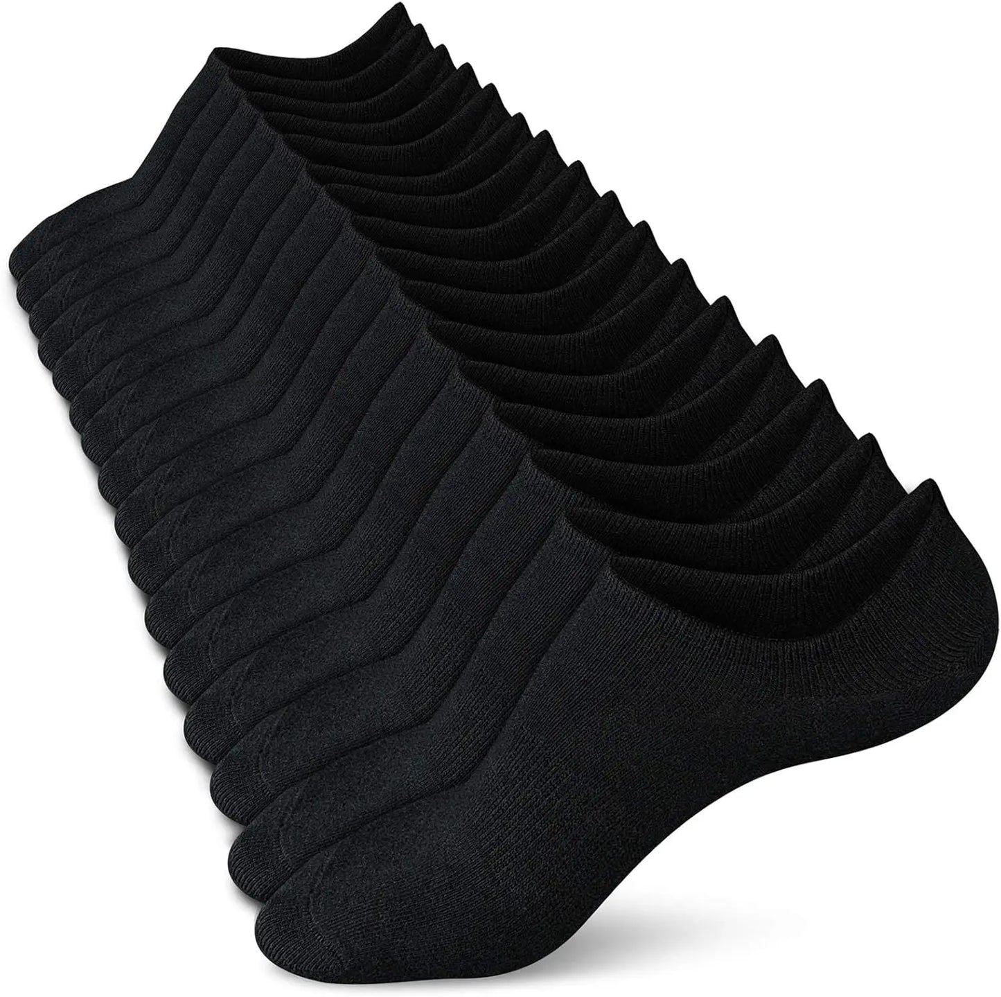 Socks Women Low Socks Non Slip Flat Boat Line 8 Pairs