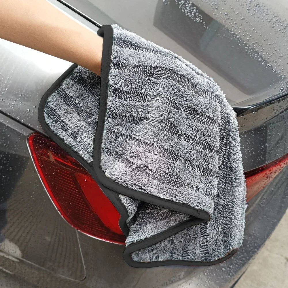 Car Wash Towels Thickened Coral Mantianxing Twisted Braided Recommend Cloth Special Velvet Water Absorbent Wipes Cleaning Curing