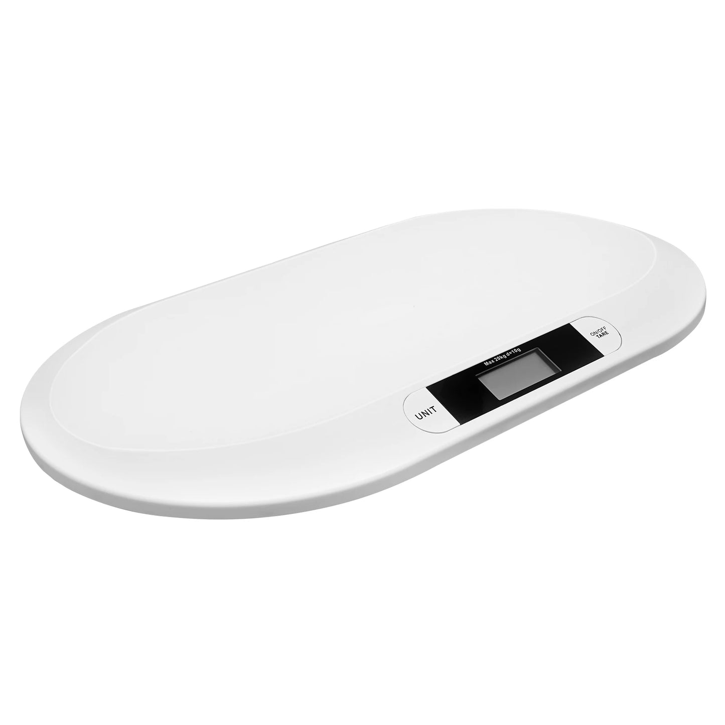 Digital Baby Scale – 44lb Capacity, High Precision Strain Gauge, Auto Shut-Off, Overload Indicator, Multi-Unit Display (kg/lb/st