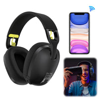Wireless Headset 2.4GHz/BT 5.3/Wired Over Ear Headphones with Noise Canceling Microphone Gamer Headphones for PS4/PC/Laptop