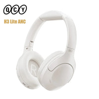 QCY H3 Lite ANC Wireless Headphones Active Noise Cancelling Over Ear Headset Bluetooth 5.3 Earphones 40mm Driver HiFi Sound 60H