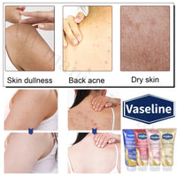Vaseline Glutamine Whitening Body Lotion Highly Concentrated Niacinamide Hyaluronic Acid Brightens Skin Deeply Hydrating 330ml