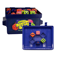 Dumpster Dice with Dumpster 80 Dice and Graffiti Stickers Fast-Paced Family Dice Game for Travel Party and Game Night