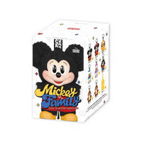 Genuine Pop Mickey Family Cute Together Keychain Series Blind Box Cute Vinyl Doll Anime Figure Decoration Customized Kid Gift