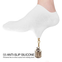 Socks Women Low Socks Non Slip Flat Boat Line 8 Pairs