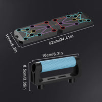 Folding Push-up Board Push-up Support Heavy Duty Portable Fitness Equipment Abdominal Enhancement Support for Strength Training