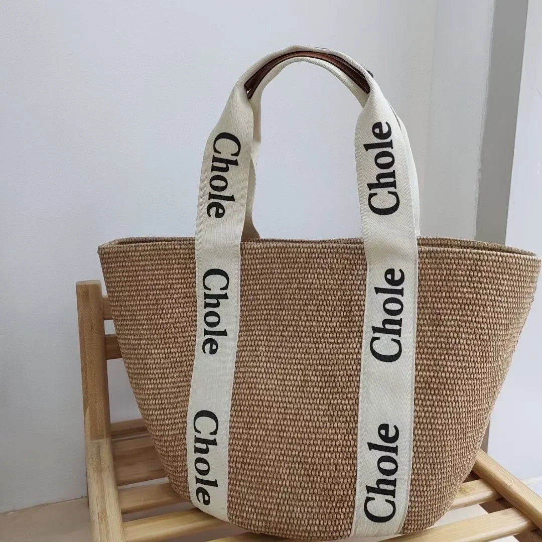 Fashionable Straw Weave Beach Bag Women's Summer Basket Bag New Style Motorcycle Equipment Accessories From China Mainland