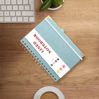 A5 Lined Notebook Spiral Journal Portable Hardcover Notebook Multi-Function Loose-leaf Notebook for Working Note Taking