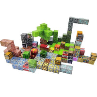 200P Upgrades Magnetic Building Blocks World Cube Magnets World Kids 3 + DIY model kids dry the best Montessori sensory toy gift