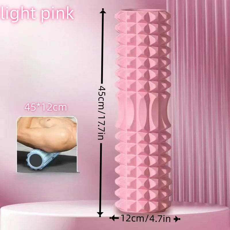 Solid Foam Roller Yoga Mat Muscle Fascia Relaxation  Massage Stick for Fitness And Stretching