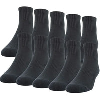 Men's Active Cotton Ankle Socks, 10-Pairs，Size: Shoe Size: 6-12