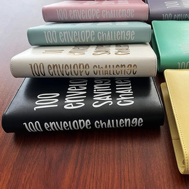 100 Envelope Challenge Binder Easy and Fun Way to Save  Savings Challenges Binder Budget Binder with Cash Envelopes