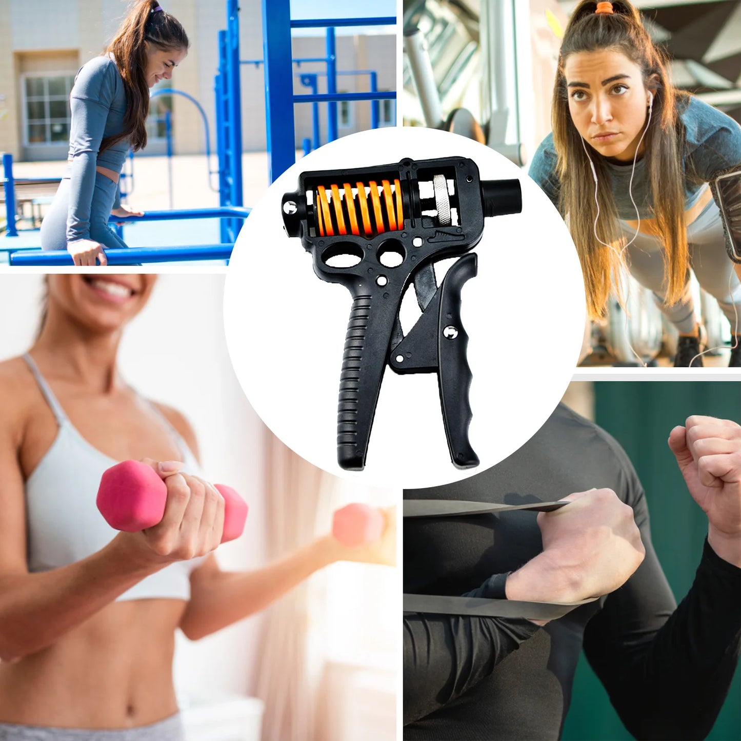 5-165kg Finger Exerciser Professional Finger Grip Strength Trainers Adjustable Arm Rehabilitation Men Women Fitness Equipment