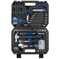 200 PCS Ratchet Wrench Hand Tools Set Combination Socket Adapter Kit Spanner Set General Household Wrench Set Tool